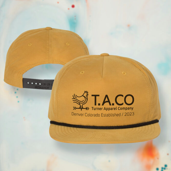 "The Soon to be Named Appropriately" - T.A.CO Embroidered Richardson Rope Snapback Thumbnail