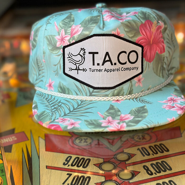 "The Isleña" - T.A.CO Patch Rope Floral Hat with Leather Strapback Thumbnail